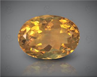 Yellow Citrine Natural Certified  7.56CTS-8533